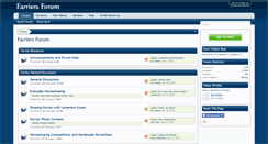 Desktop Screenshot of farriersforum.com